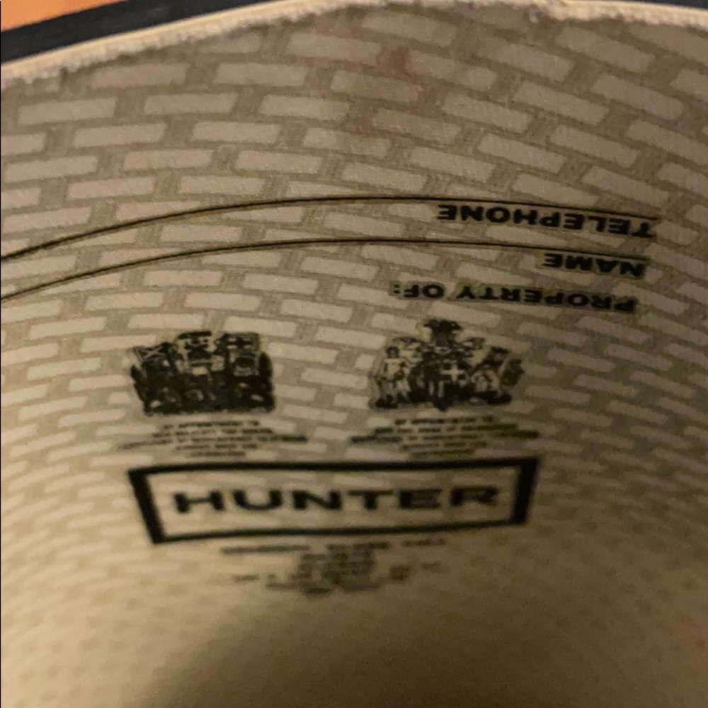 Hunter rain tall boots - Picture 7 of 8
